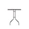 Flash Furniture Barker 23.5'' Bronze Square Tempered Glass Metal Table TLH-073A-1-BZ-GG - alternate 6